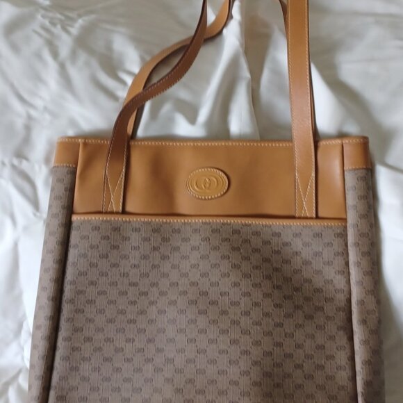Gucci vintage Handbags - Gucci vintage tote circa 1990 Serial No. 002 115 0035